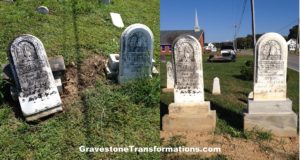 Portfolio Gravestone Transformations Founded By Mark Smith Is A